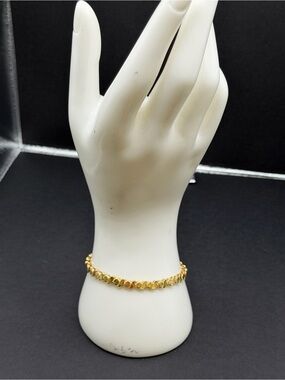 Beverly Hills Gold 14K Gold Tennis Bracelet - Gold
